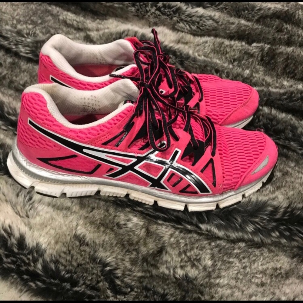 Hot Pink Asics Shoes